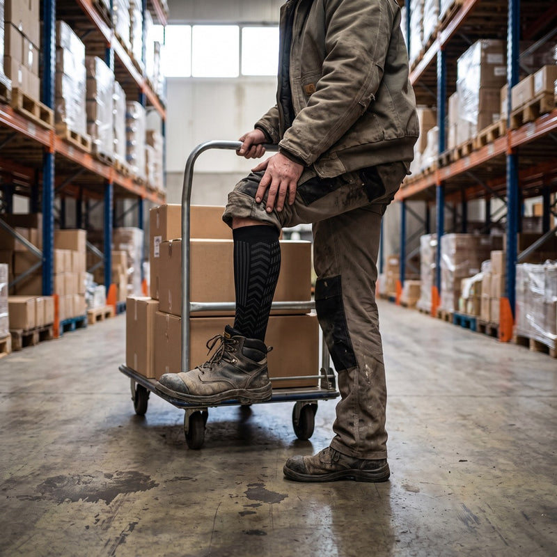 2. Built for 12-hour shifts on concrete