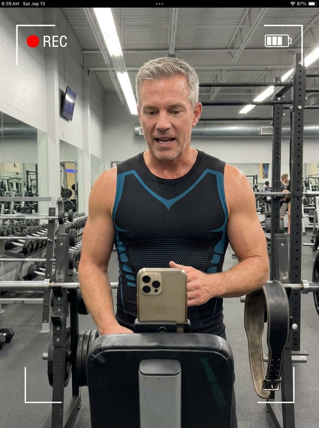 Wears it to the gym daily